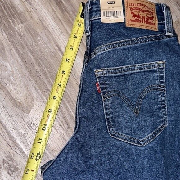 NWT LEVI’S RIBCAGE STRAIGHT ANKLE WOMEN'S JEANS sz 26 x 27 - Picture 8 of 10